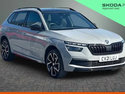 Usado Skoda Kamiq Monte Carlo 115 HP (84 kW) 2021 Cinzento SUV