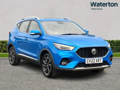 Used MG ZS Exclusive 109 HP (80 kW) 2022 Blue SUV
