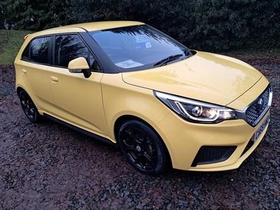 Used MG MG3 Excite 106 HP (77 kW) 2019 Yellow Hatchback