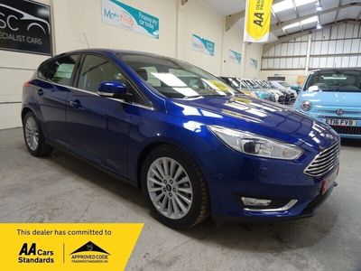 used Ford Focus 1.0 EcoBoost 125 Titanium X 5dr Automatic **ONLY 9700 MILES FROM NEW**