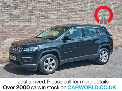 Begagnad Jeep Compass Longitude 140 HK (102 kW) 2018 Svart SUV