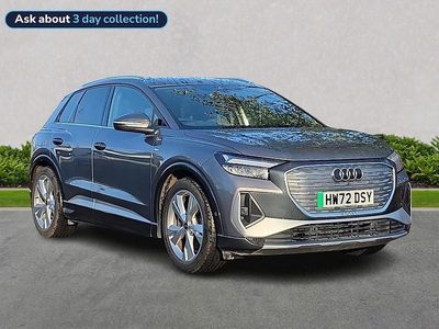 Used Audi Q4 e-tron S-Line 219 kW (299 HP) 2022 Grey SUV