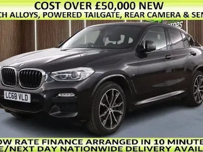 Used BMW X4 M Sport 190 HP (139 kW) 2018 Grey SUV