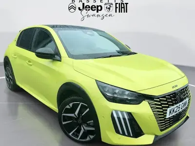 Used Peugeot 208 Premium 147 HP (108 kW) 2025 Yellow Hatchback