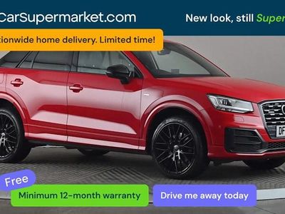 Used Audi Q2 Black Edition 150 HP (110 kW) 2020 Red SUV