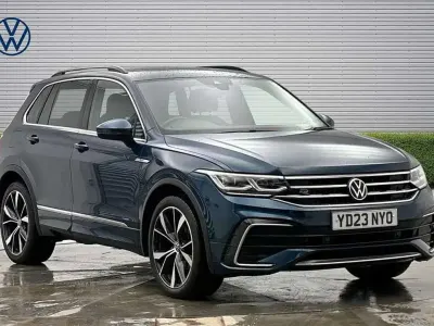 Used VW Tiguan R-line 150 HP (110 kW) 2023 Blue SUV