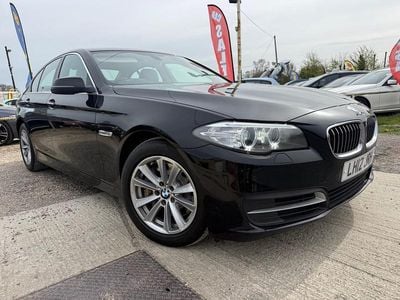 Used BMW 525 2016 Black Sedan