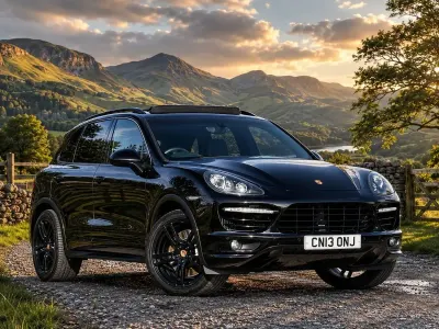 Used Porsche Cayenne Turbo S 2013 Black SUV