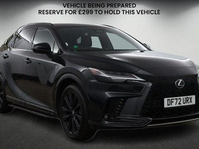 Used Lexus RX500h Sport Line 366 HP (269 kW) 2023 Black SUV