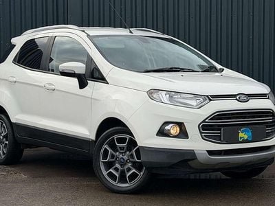 White Used 2017 Ford Ecosport Titanium SUV | £7,423 (Fair price)