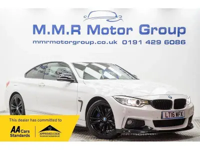 Used BMW 420 M Sport 190 HP (139 kW) 2016 White Coupe