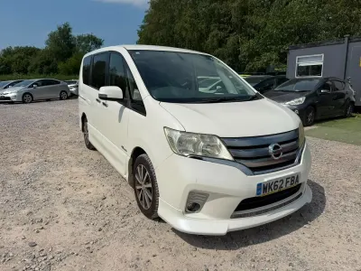 Used Nissan Serena 2026 White MPV