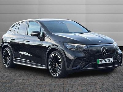 Used Mercedes EQE350 AMG line 214 kW (292 HP) 2024 Obsidian black Estate