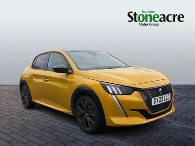 Used Peugeot 208 GTi 100 HP (73 kW) 2023 Yellow Hatchback