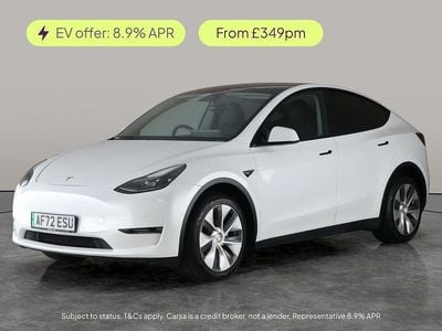 White Used 2022 Tesla Model Y Long Range AWD SUV | £23,027 (Fair price)
