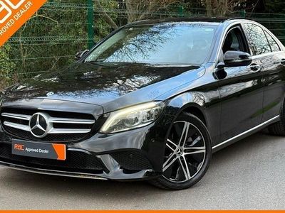 Used Mercedes C200 198 HP (145 kW) 2019 Black Sedan