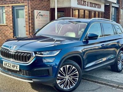 Used Skoda Kodiaq SE L Executive 150 HP (110 kW) 2022 Blue SUV