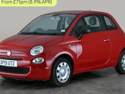 Used Fiat 500 Pop 69 HP (50 kW) 2019 Red Hatchback