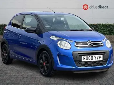 Used Citroën C1 72 HP (52 kW) 2018 Blue Hatchback