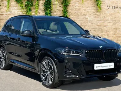 Used BMW X3 M Sport 181 HP (133 kW) 2022 Black SUV