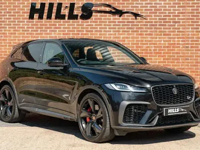 Used Jaguar F-Pace SVR 551 HP (405 kW) 2021 Black SUV