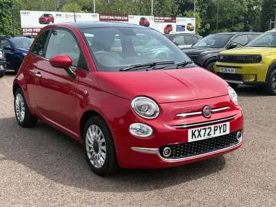 Used Fiat 500 Dolcevita 70 HP (51 kW) 2022 Red Hatchback