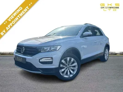 Used VW T-Roc SE 115 HP (84 kW) 2018 Silver SUV