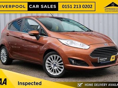 Used Ford Fiesta Titanium 99 HP (72 kW) 2014 Yellow Hatchback