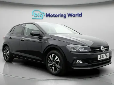 Used VW Polo Match 95 HP (69 kW) 2020 Black Hatchback