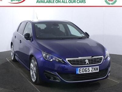 Begagnad Peugeot 308 GT-line 150 HK (110 kW) 2015 Blå Halvkombi