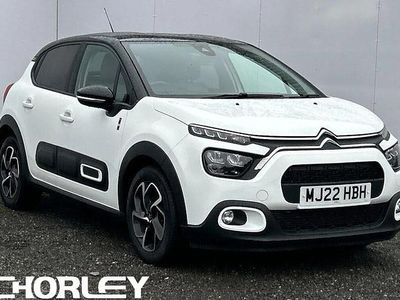 White Used 2022 Citroën C3 PureTech Hatchback | £11,268 (Fair price)