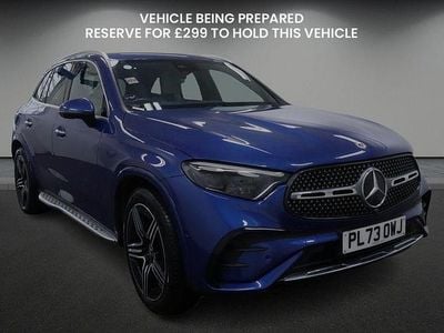Spectral blue Used 2023 Mercedes GLC300e AMG line SUV | £35,250 (Fair price)