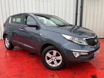 Usado Kia Sportage 135 HP (99 kW) 2015 Azul SUV