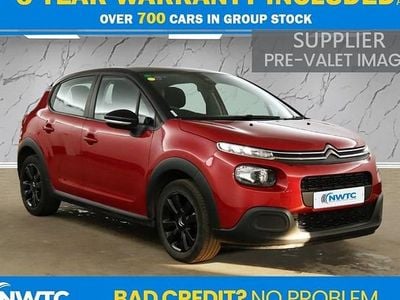 Used Citroën C3 Feel 2019 Red Hatchback