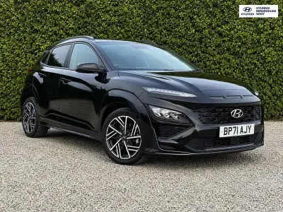 Used Hyundai Kona N Line 120 HP (88 kW) 2022 Black SUV