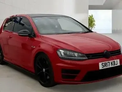 Used VW Golf VII R 2017 Red Hatchback