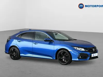 Used Honda Civic SR 2018 Blue Hatchback