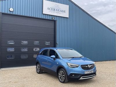 Used Vauxhall Crossland X Elite 130 HP (95 kW) 2020 Blue SUV
