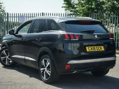 Used Peugeot 3008 GT-line 130 HP (95 kW) 2018 Black SUV