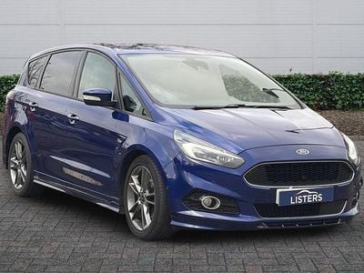 Blue Used 2017 Ford S-MAX ST-Line MPV | £11,990 (Fair price)