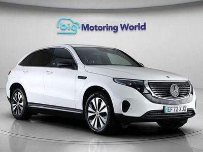Used Mercedes EQC400 300 kW (408 HP) 2022 White SUV