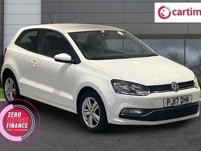 Used VW Polo Edition 90 HP (66 kW) 2017 White Hatchback