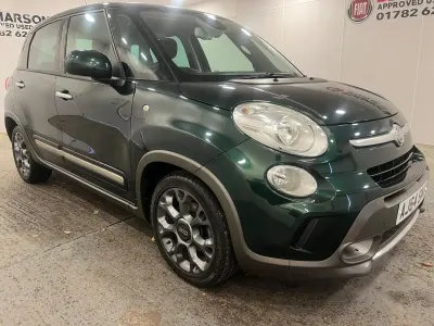 Used Fiat 500L Trekking 95 HP (69 kW) 2014 Green MPV