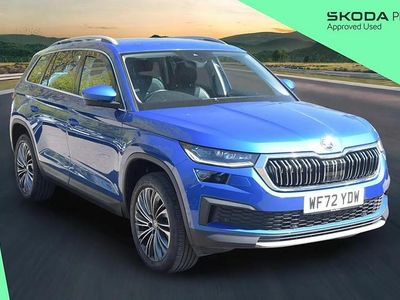 Usata Skoda Kodiaq SE L Executive 150 CV (110 kW) 2022 Blu SUV