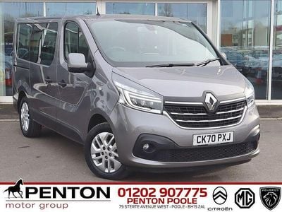 Begagnad Renault Trafic 120 HK (88 kW) 2020 Grå Minibuss