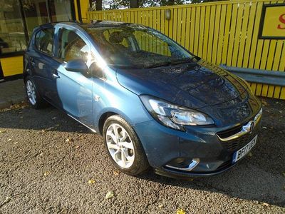Used Vauxhall Corsa SRi 90 HP (66 kW) 2017 Blue Hatchback