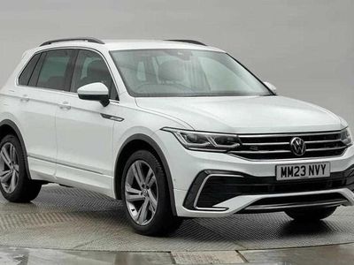 Used VW Tiguan R-line Edition 150 HP (110 kW) 2023 White SUV