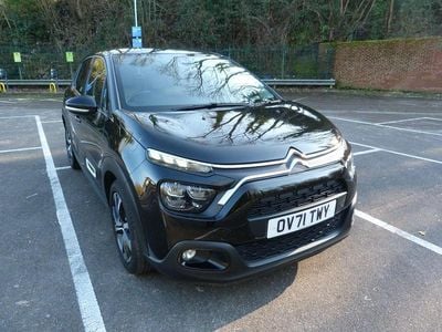Used Citroën C3 PureTech 82 HP (60 kW) 2021 Black Hatchback