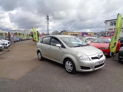 Silver Used 2008 Toyota Corolla Verso T2 MPV | £2,995 (Expensive)