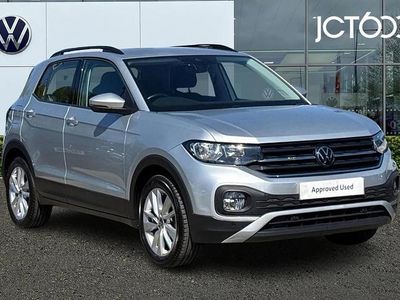 Used VW T-Cross SE 95 HP (69 kW) 2023 Silver SUV